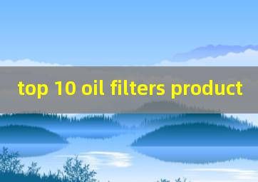 top 10 oil filters product